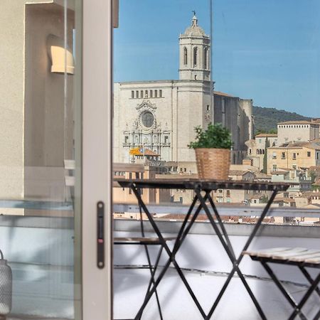 Flateli Penthouse Jaume I Apartment Girona Bagian luar foto