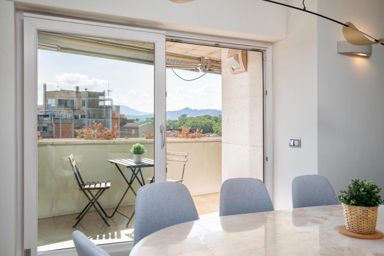 Flateli Penthouse Jaume I Apartment Girona Bagian luar foto