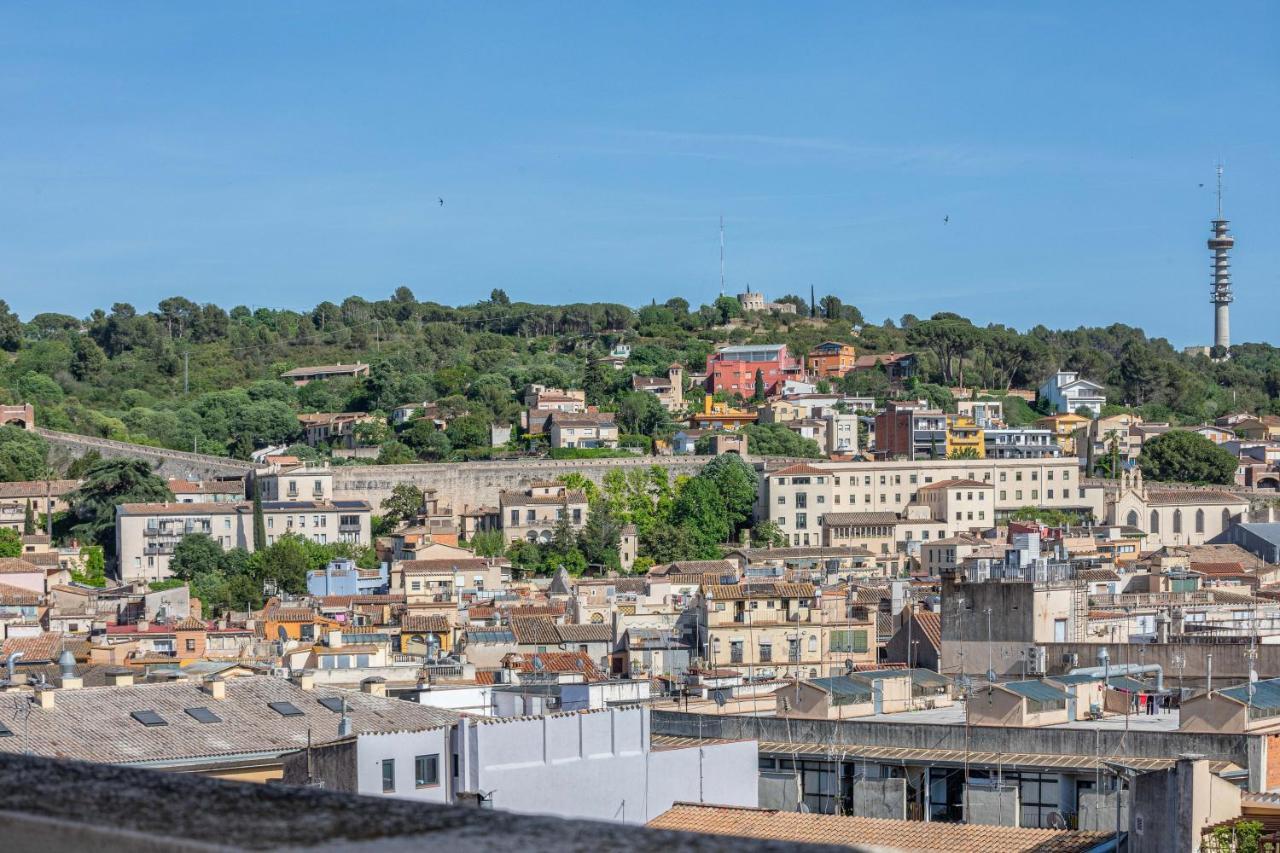 Flateli Penthouse Jaume I Apartment Girona Bagian luar foto